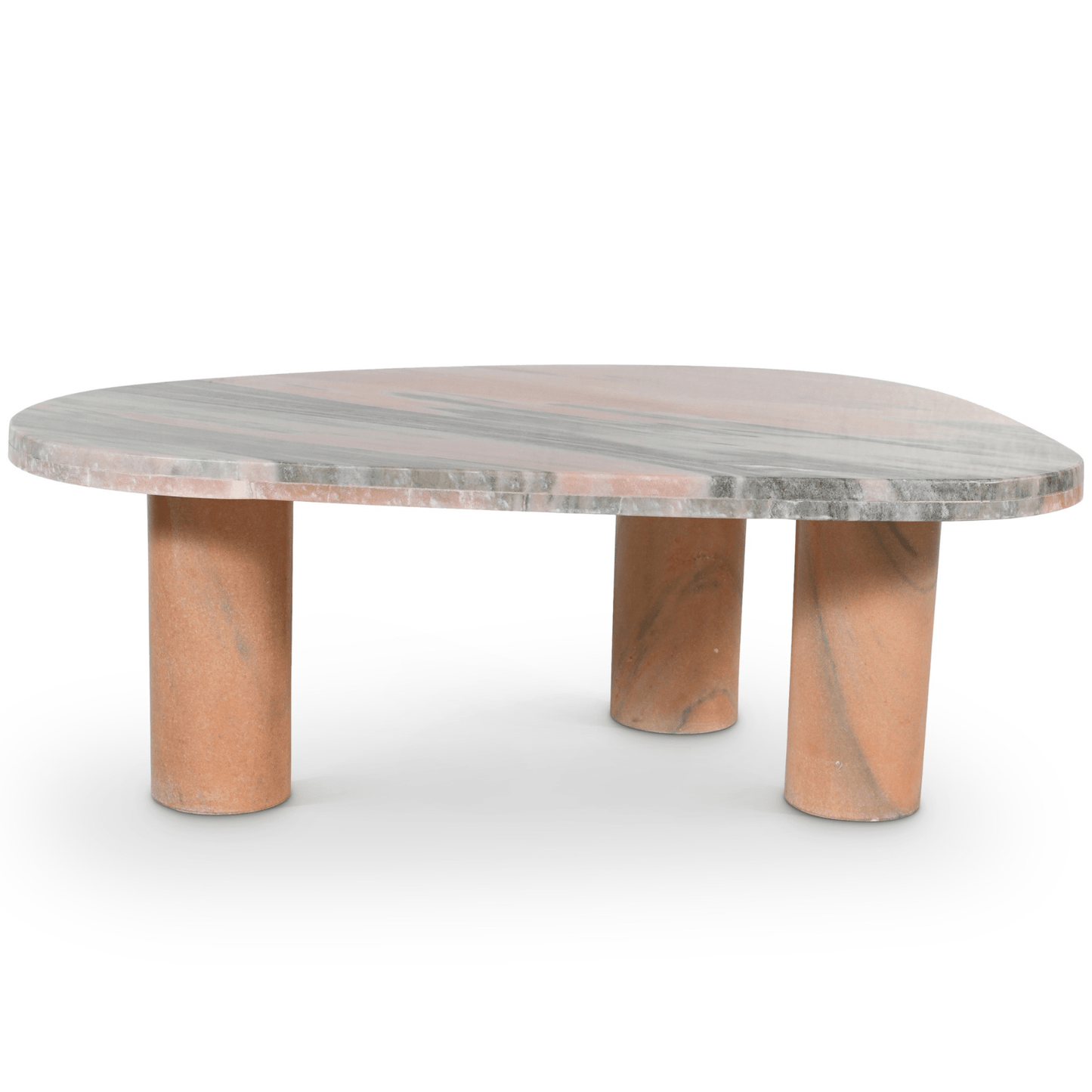 Pink Makrana Marble Coffee Table