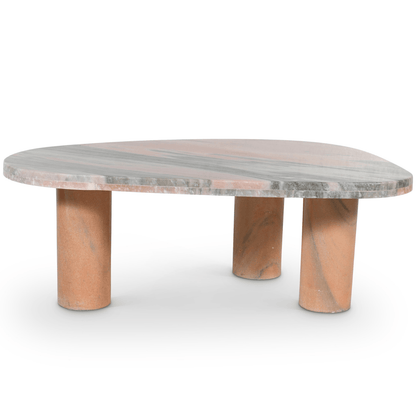 Pink Makrana Marble Coffee Table