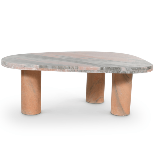 Pink Makrana Marble Coffee Table