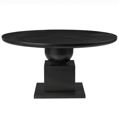 Rishal Dining Table in Black