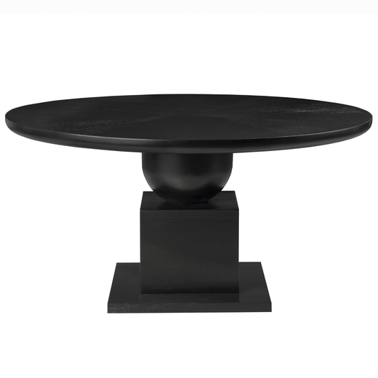 Rishal Dining Table in Black