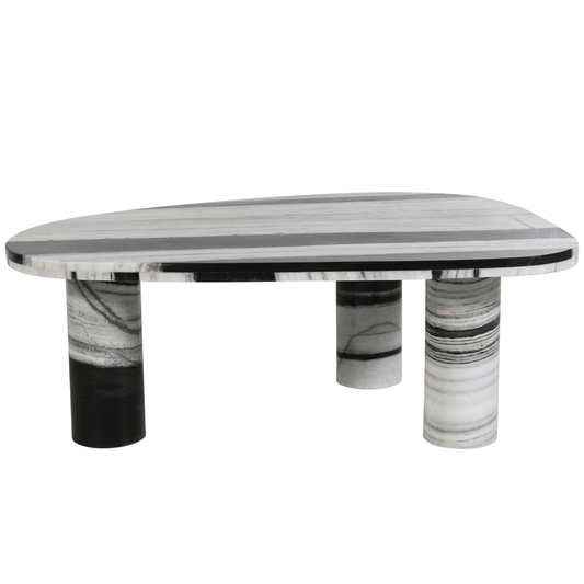 Messina Panda Marble Coffee Table