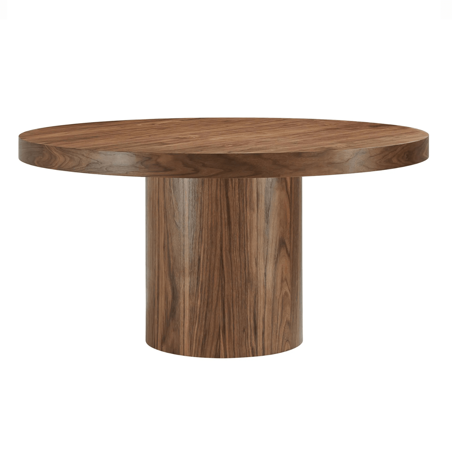 Gratify Round Dining Table in Walnut