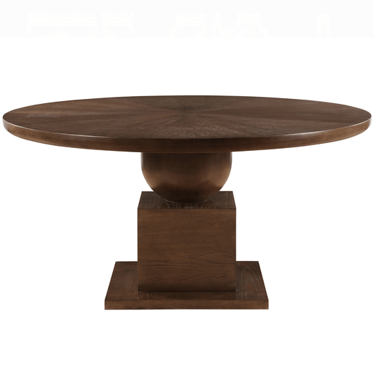 Rishal Dining Table in Brown