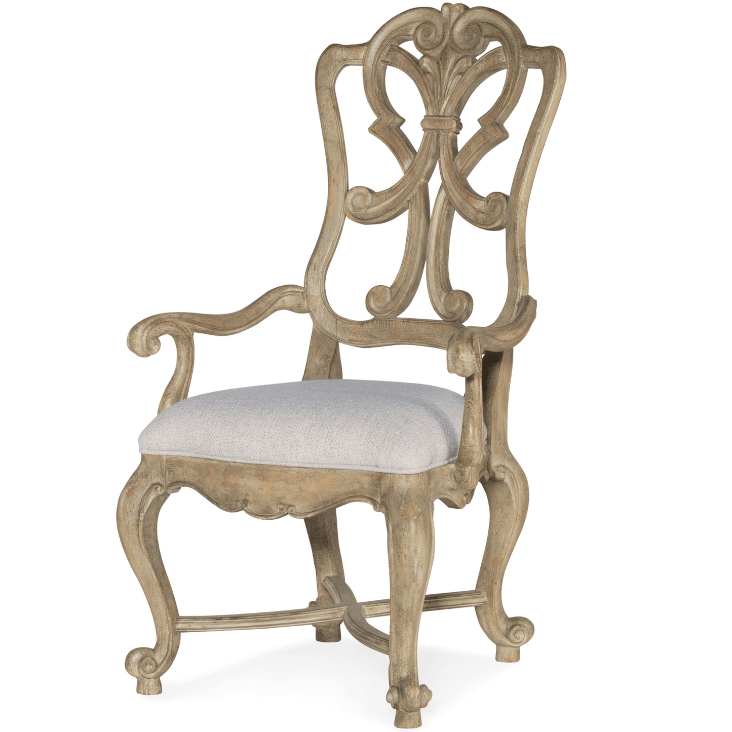 Castella Wood Back Arm Chair