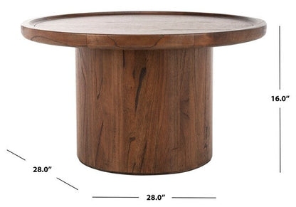 Devin Round Pedestal Coffee Table