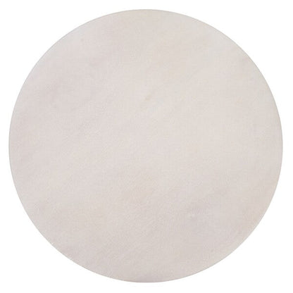 Alecto Round Coffee Table – White Wash, 30 Modern Design
