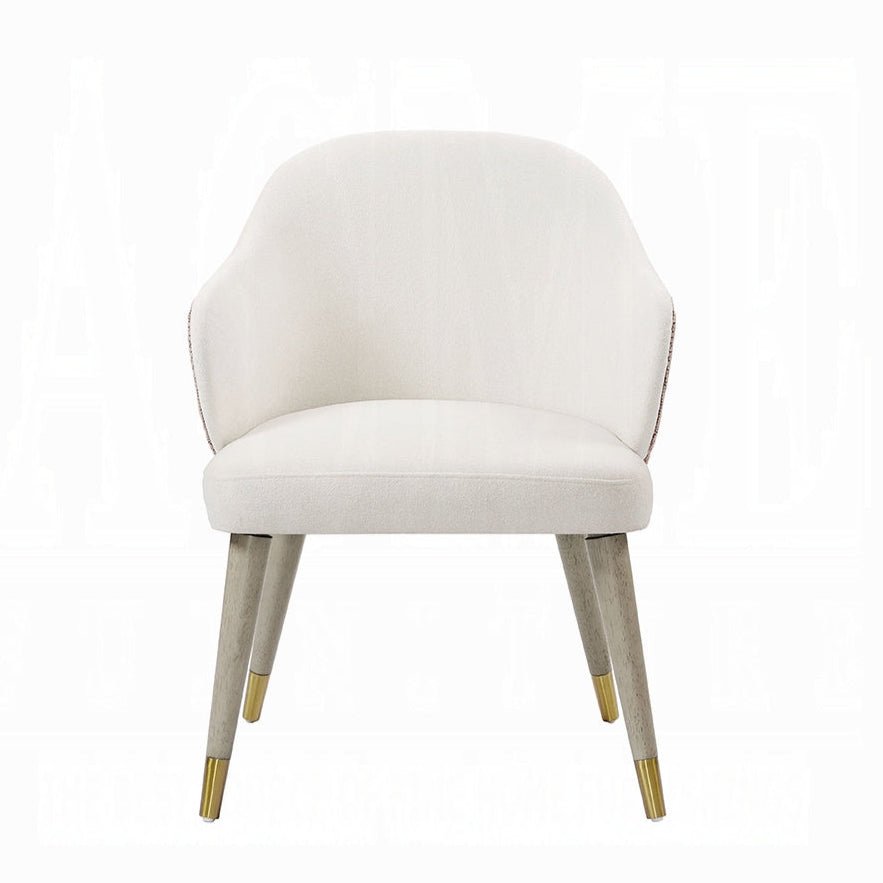 Charity Set of 2 Side Chair in Gray Oak Finish