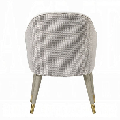 Charity Set of 2 Side Chair in Gray Oak Finish