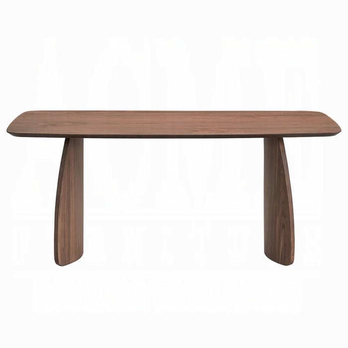 Hadasa Rectangular Walnut Dining Table