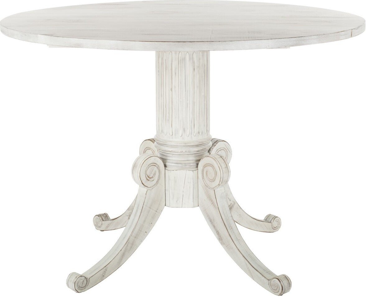 Forest Drop Leaf Dining Table in Antique White