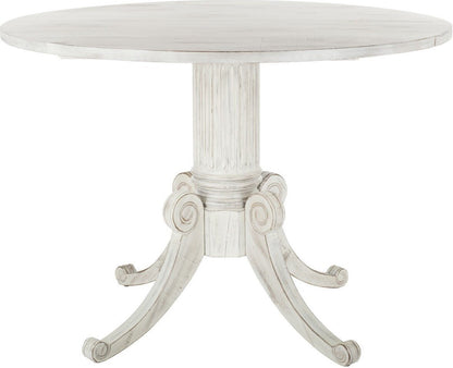 Forest Drop Leaf Dining Table in Antique White