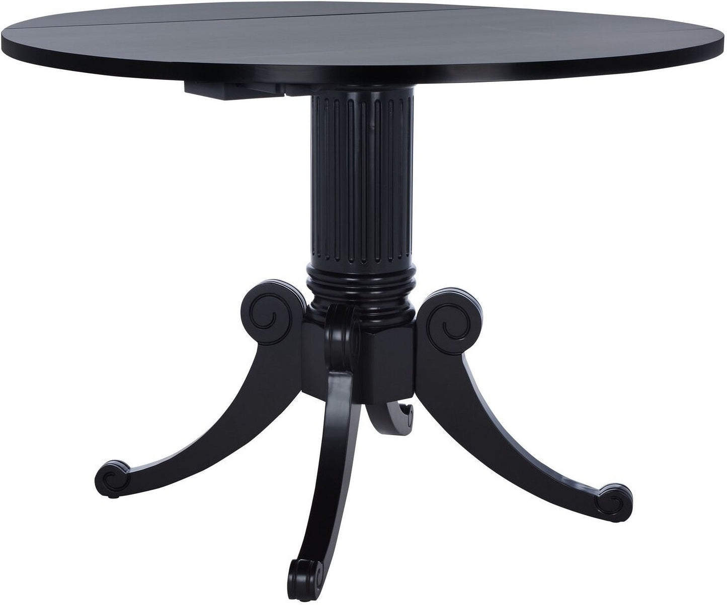 Forest Drop Leaf Dining Table in Black