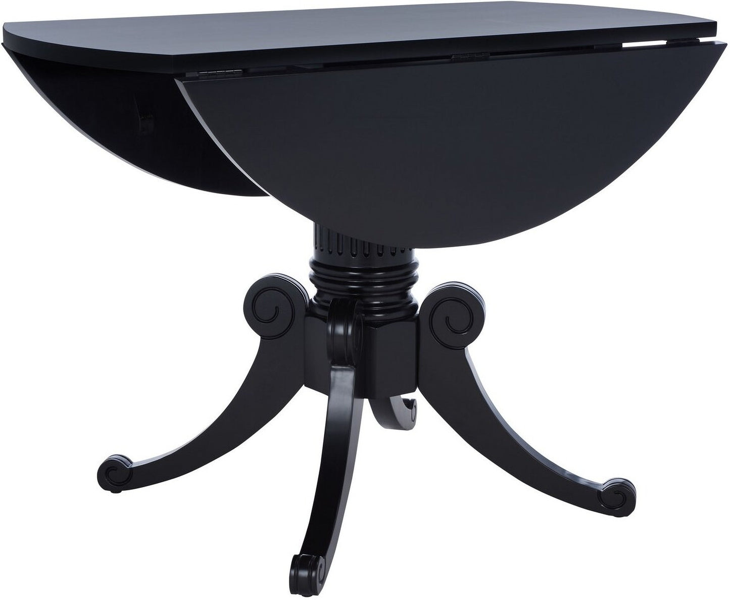 Forest Drop Leaf Dining Table in Black