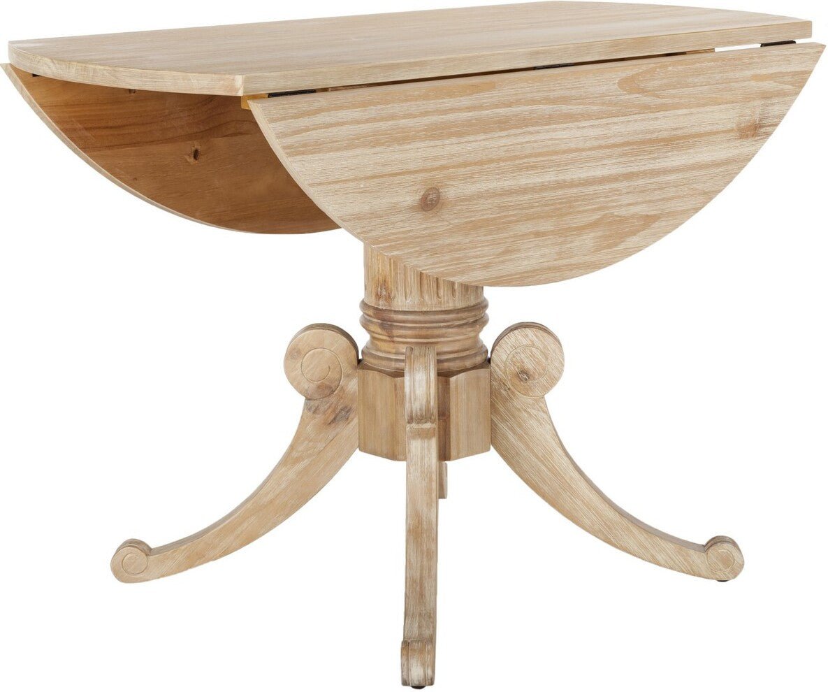 Forest Drop Leaf Dining Table in Rustic Natural