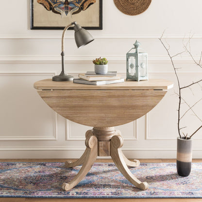 Forest Drop Leaf Dining Table in Rustic Natural