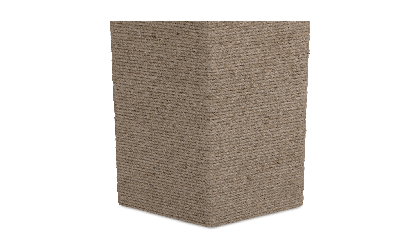 Sartoria Breccia Marble Dining Table – Jute-Wrapped Base