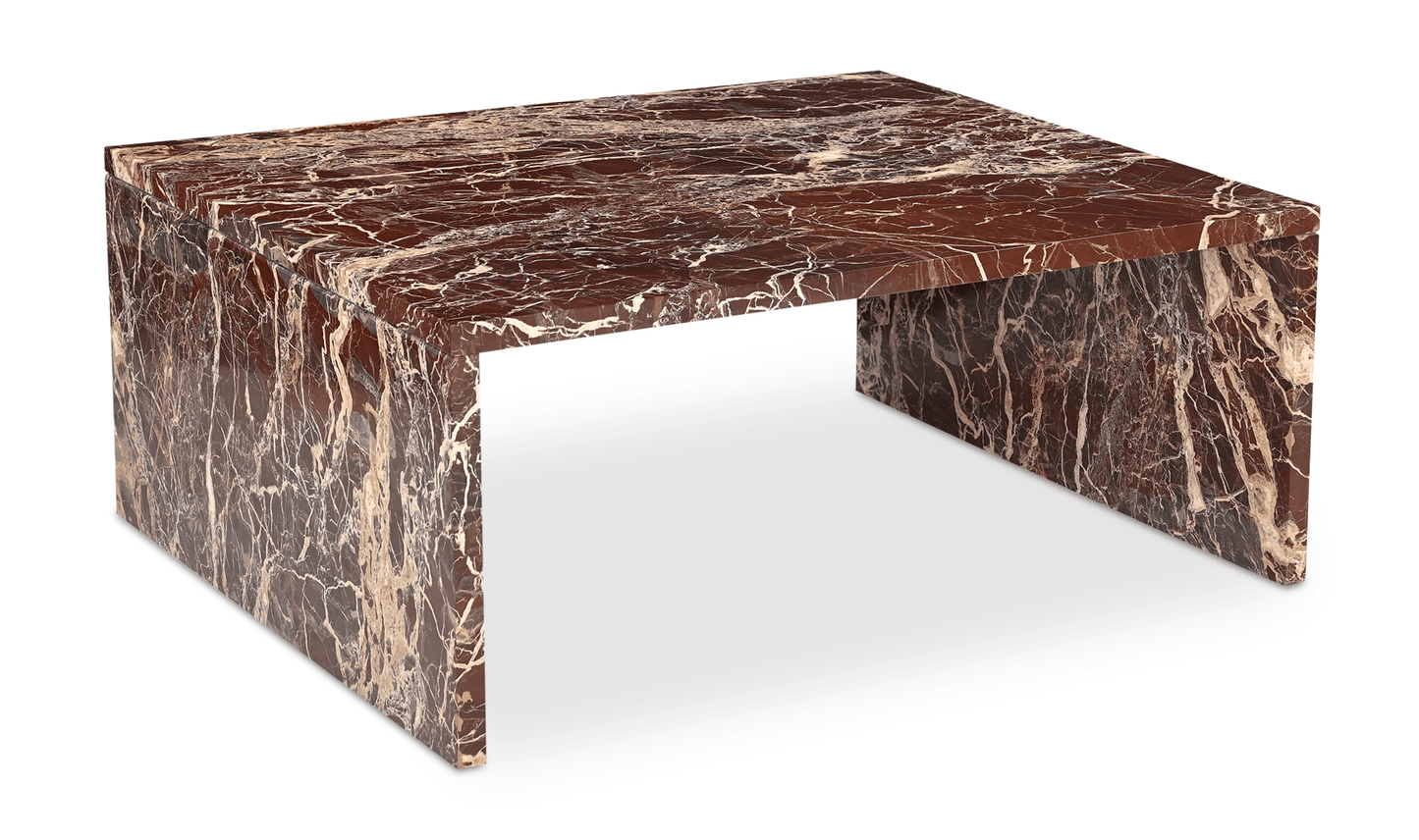 Rosa Rosso Levanto Marble Table