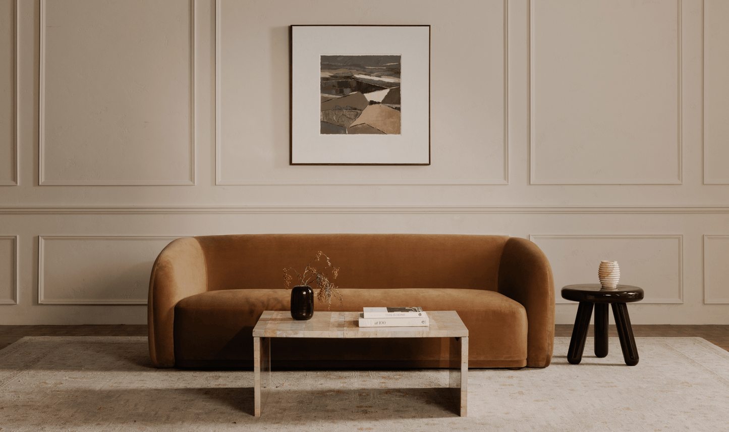 Rosa Italian Mixed Marble Table