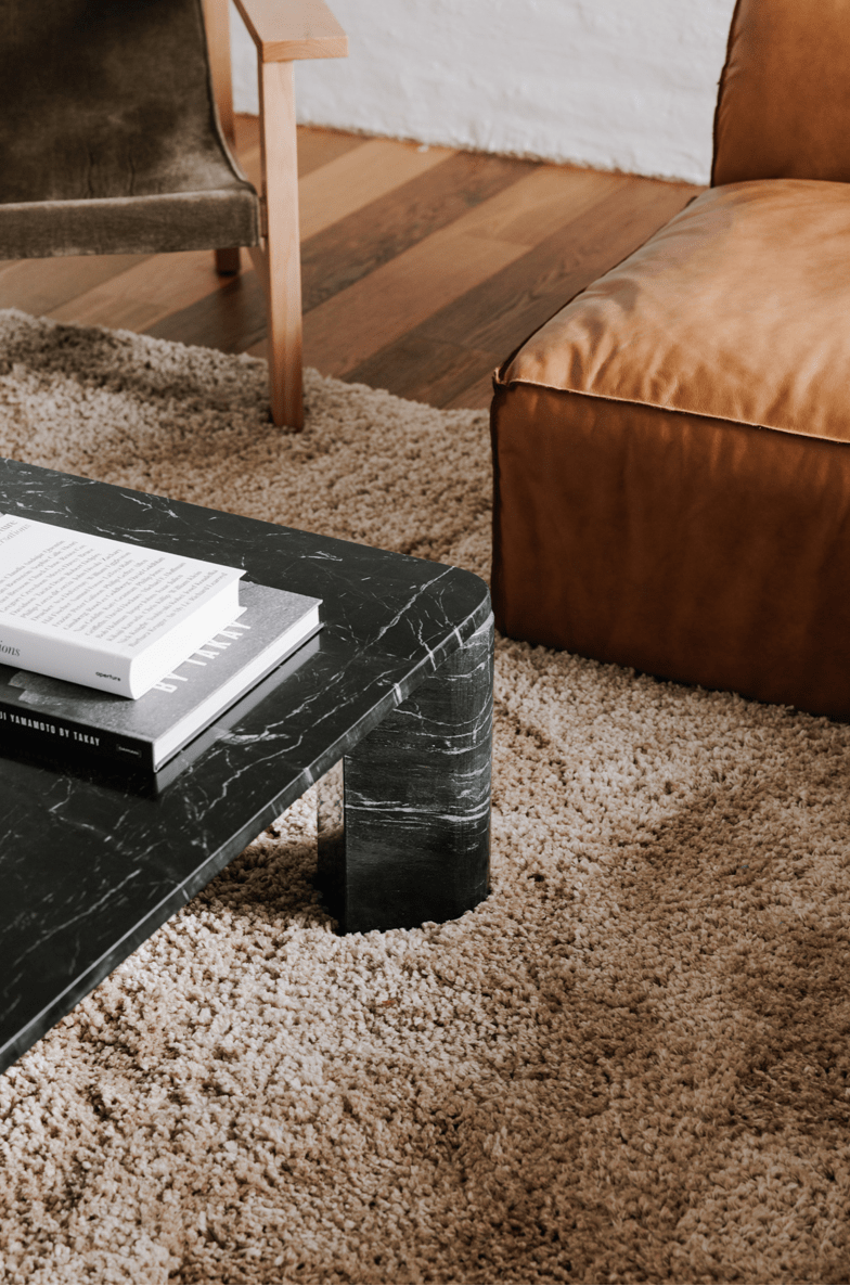 Segment Coffee Table in Jetty Black