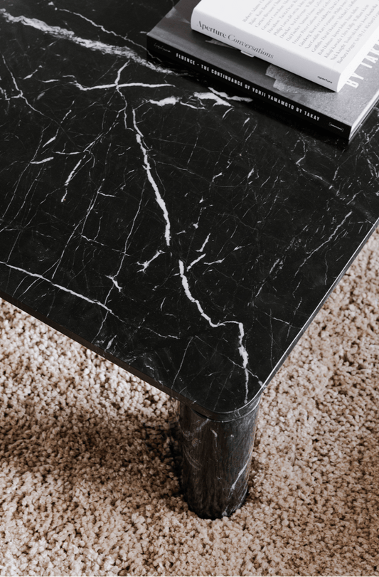 Segment Coffee Table in Jetty Black