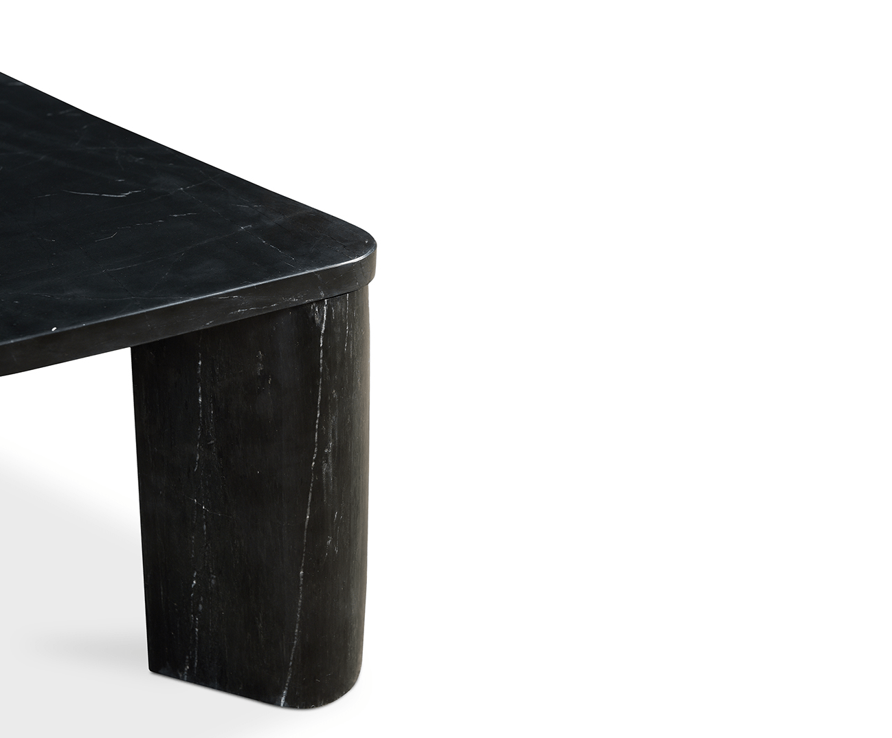 Segment Coffee Table in Jetty Black