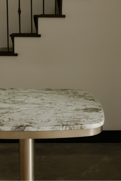 Celeste Cafe Table Green Onyx Marble