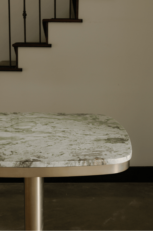 Celeste Cafe Table Green Onyx Marble