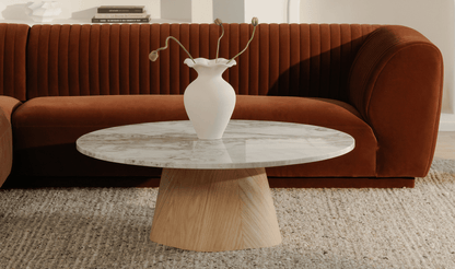 Evelyn Onyx Marble Coffee Table