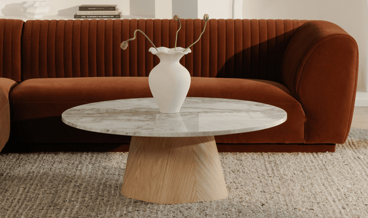 Evelyn Onyx Marble Coffee Table