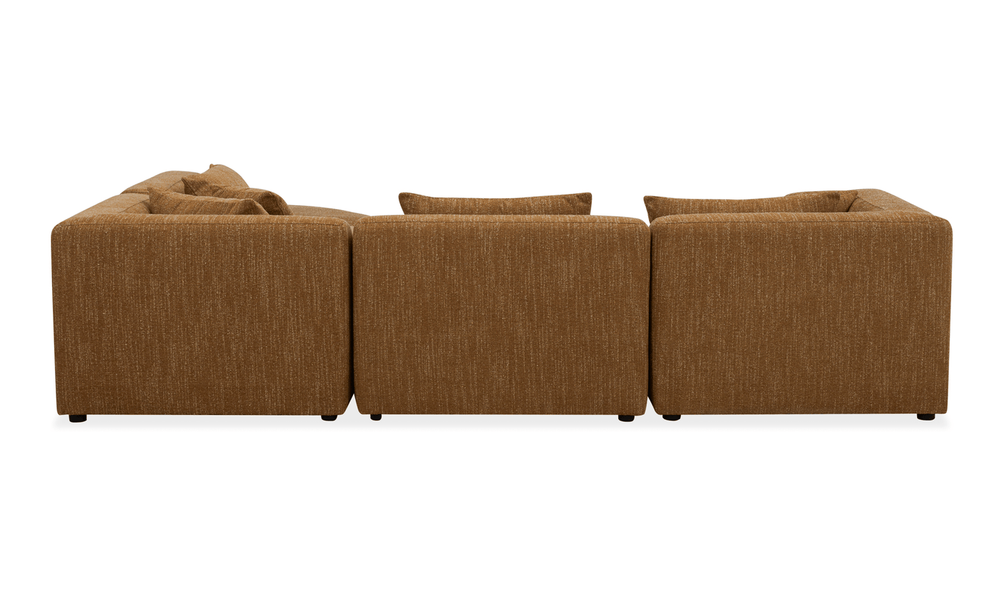 Lowtide Alcove Sectional in Amber Glow – Modular Sofa