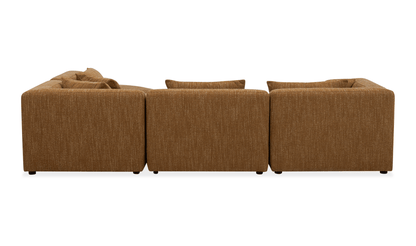 Lowtide Alcove Sectional in Amber Glow – Modular Sofa