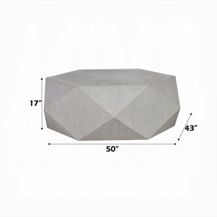 Hanniel Coffee Table in Antique White