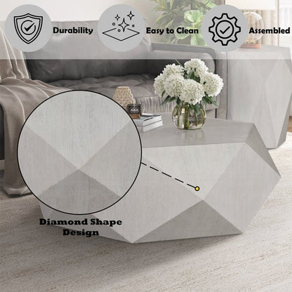 Hanniel Coffee Table in Antique White
