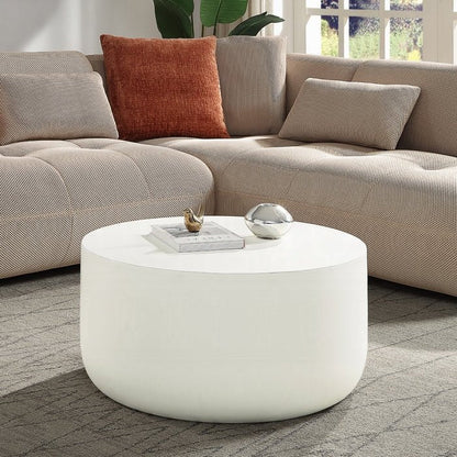 Dustan Faux Concrete Coffee Table