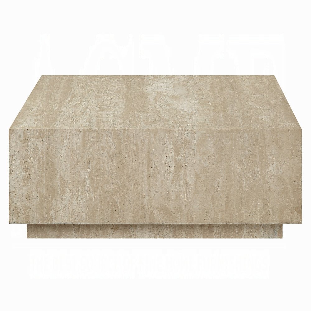 Deon Travertine Coffee Table