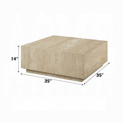 Deon Travertine Coffee Table