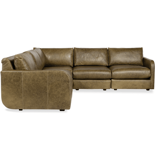 Darian Leather Sectional