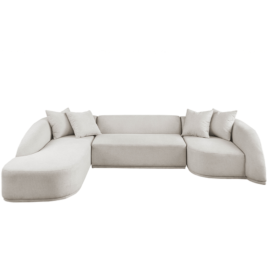 Rita Sectional in Beige
