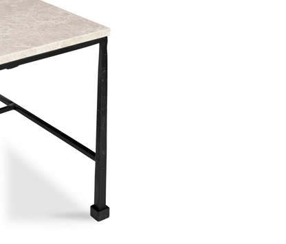 River Coffee Table with Botticino Marble