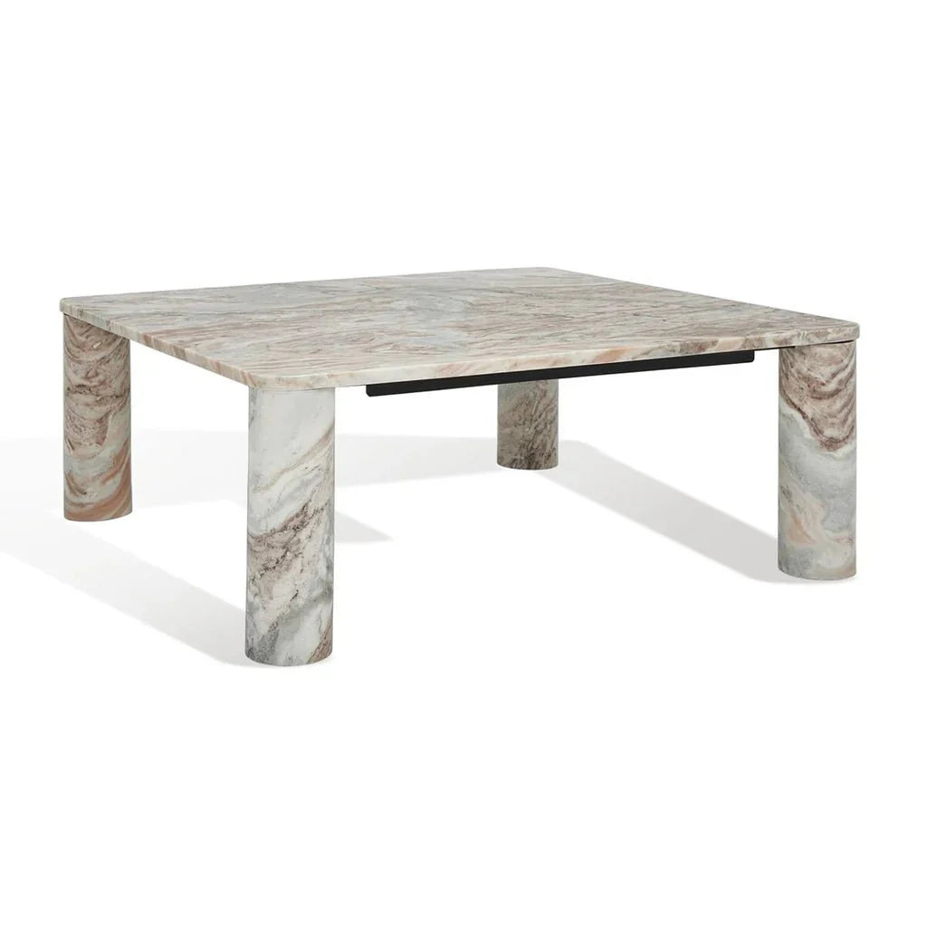 Nicoletta Square Marble Coffee Table