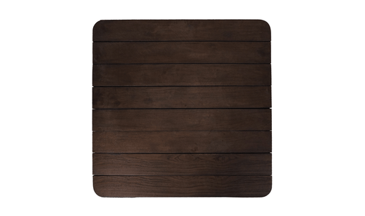 Barclay Teak Outdoor Coffee Table Round Slatted 48