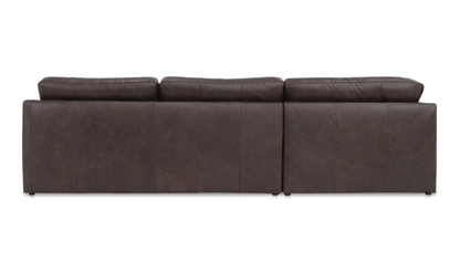 Thurlow 5 Seat Corner Modular Leather Sectional Sofa