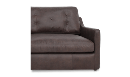 Thurlow 5 Seat Corner Modular Leather Sectional Sofa